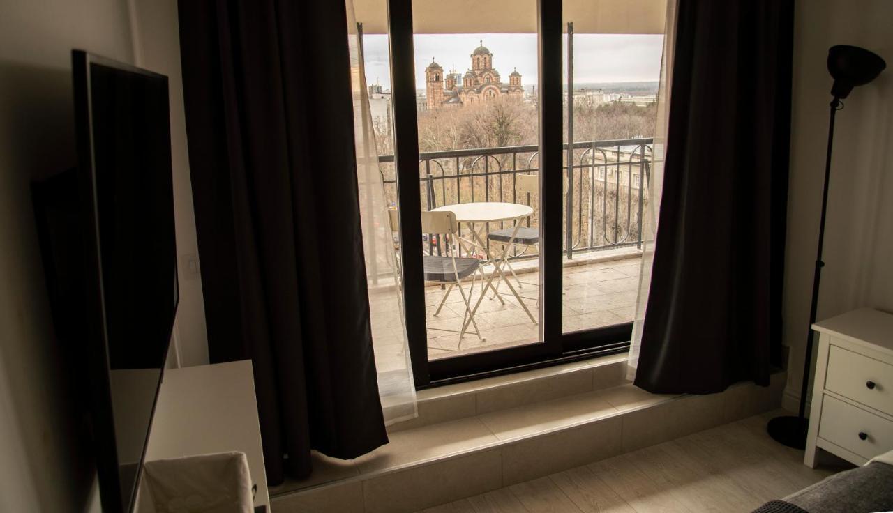 Rooftop Terrace Apartment Belgrad Exterior foto