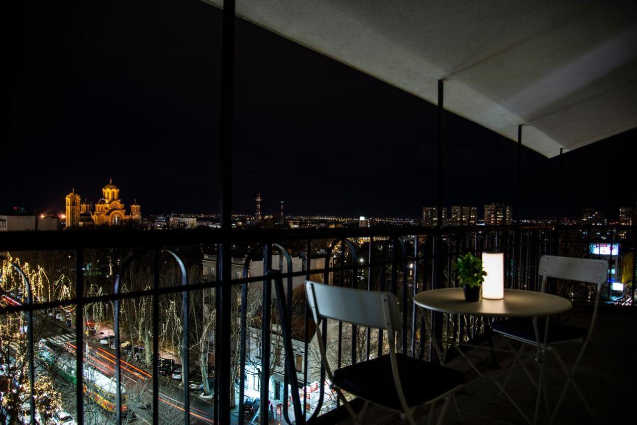 Rooftop Terrace Apartment Belgrad Exterior foto