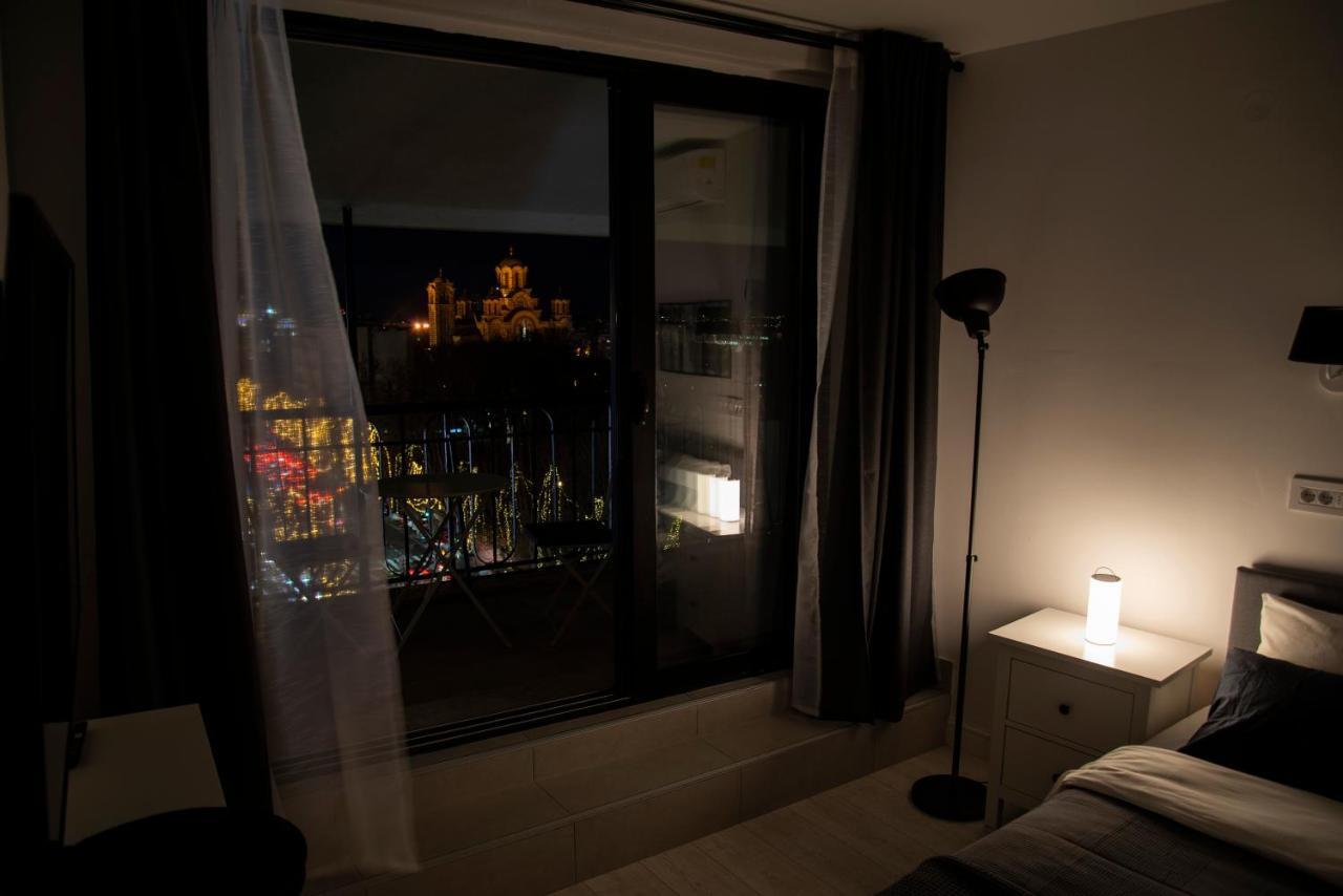 Rooftop Terrace Apartment Belgrad Exterior foto